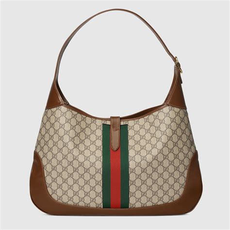 gucci supreme large hobo bag|gucci hobo bags outlet.